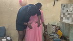 Sexy Indian Chubby Bhabhi in See-through Pink Gown – Massive Ass & Curvy Body Reveal