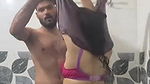 Part 3. Desi Girl Romance with Her Boyfriend in Bathroom