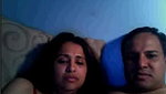 indian couple on webcam show