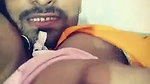 Desi Aunty Horny Play with Lover at Home