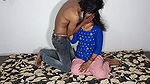 Indian Stepmom Stuck with Mature Stepson in One Bed in Share Room