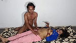Indian Stepmom Stuck with Mature Stepson in One Bed in Share Room