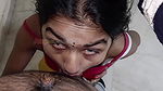 Traditional Indian Girl Deepthroat and Cum in Mouth POV