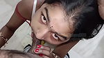 Traditional Indian Girl Deepthroat and Cum in Mouth POV