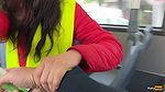 3Katty West Bus Conductor Caught Cheating Passengers And Complies With Officers Demands