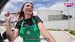 8Maya Lis Cute Starbucks Barista Lost a Bet And Fucked Her Way Out Of It