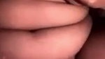 Cute girl showing boob pussy and asshole