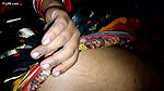 South Indian maami sleeping husband jerking and pouring cum on her shaved pussy