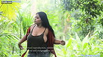 Sreetama Cleavage Teasing in FOrest