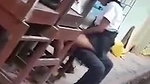 College lovers fucking in backside of the College building