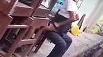 College lovers fucking in backside of the College building