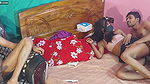 Deshi Dreams Do Come True, Boyfriends Fucked His Gf and Her Step-sister Same Time ( Foursome) Bengali Sex
