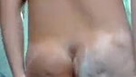 Desi babe nude bath selfie
