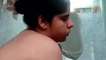 Desi babe nude bath selfie