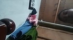 Unsatisfied bhabhi masturbating hard for lover
