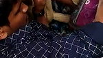 Desi Romance Mouth Kiss and BJ in Train Capture