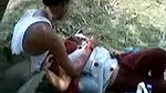 Indian lovers dirty in public park Boobs Pressed inside Salwar