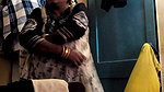 Desi Aunty Dress Change Captured by Neibour Guy Using Spycam