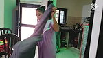Desi Maid Hot Ass & Boobs Show in Night Dress