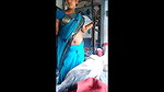 Desi lady navel from train
