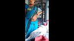 Desi lady navel from train