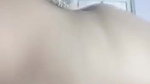 Sexy girl showing her tight boobs and little hairy pussy
