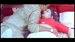 Sajini Erotica in Red Blouse and White Saree