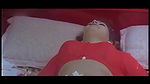 Sajini Erotica in Red Blouse and White Saree