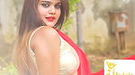 Beautiful and Gorgeous Instagram Indian Model Photoshoot with Red Saree