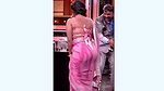 Saree Lover Shubha Poonja Big Back Show Stylish Saree Designs