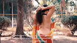 Tiysha Hot New Saree Video
