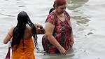 bath in ganga river 2