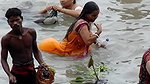 bath in ganga river 2