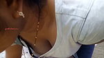 Best downblouse hanging boobs capture of desi indian milf