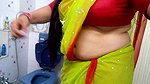 bhabhi fleshy navel show
