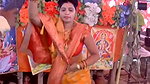 Bhabhi ka kamartod dance,  side boob, navel show