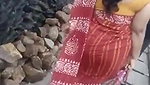 Desi Aunty Jiggling Ass Walk In Saree