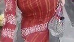Desi Aunty Jiggling Ass Walk In Saree