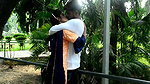 Desi Lovers Hard Kissing, Boobs Press, Ass Press in Public Park