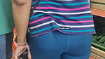 Desi MILF Ass shape clearly visible in tight pants