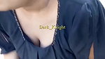 Desi MILF milky cleavage closeup shot by voyeur