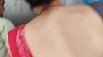 Desi slim babe milky back and black bra visible clearly
