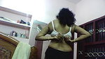 desi wife anuradha changing dress