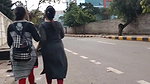 Hot Desi Babe Walking Ass