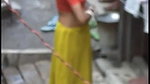 kolkata bhabhi chaning in open