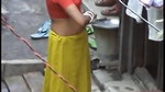 kolkata bhabhi chaning in open