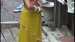 kolkata bhabhi chaning in open