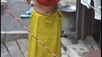 kolkata bhabhi chaning in open