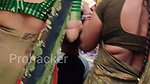 Milky white backless bhabhi,  close up