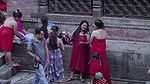 Nepali lady open bath.mkv